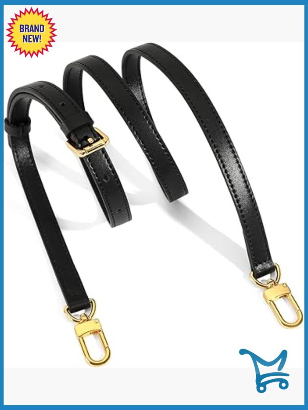 Leather Replacement Shoulder Strap Adjustable Crossbody Bag Strap Handbag
